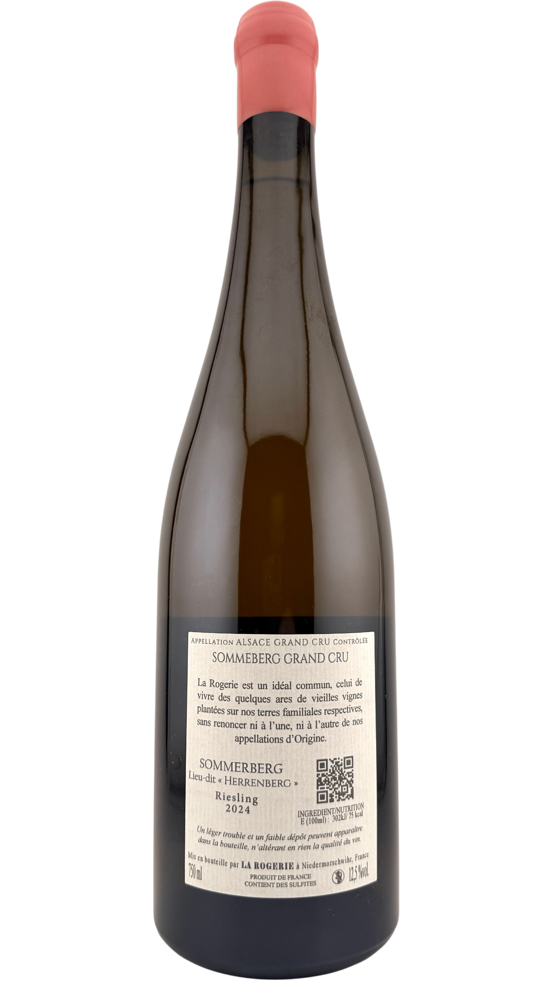 Alsace riesling grand cru Sommerberg