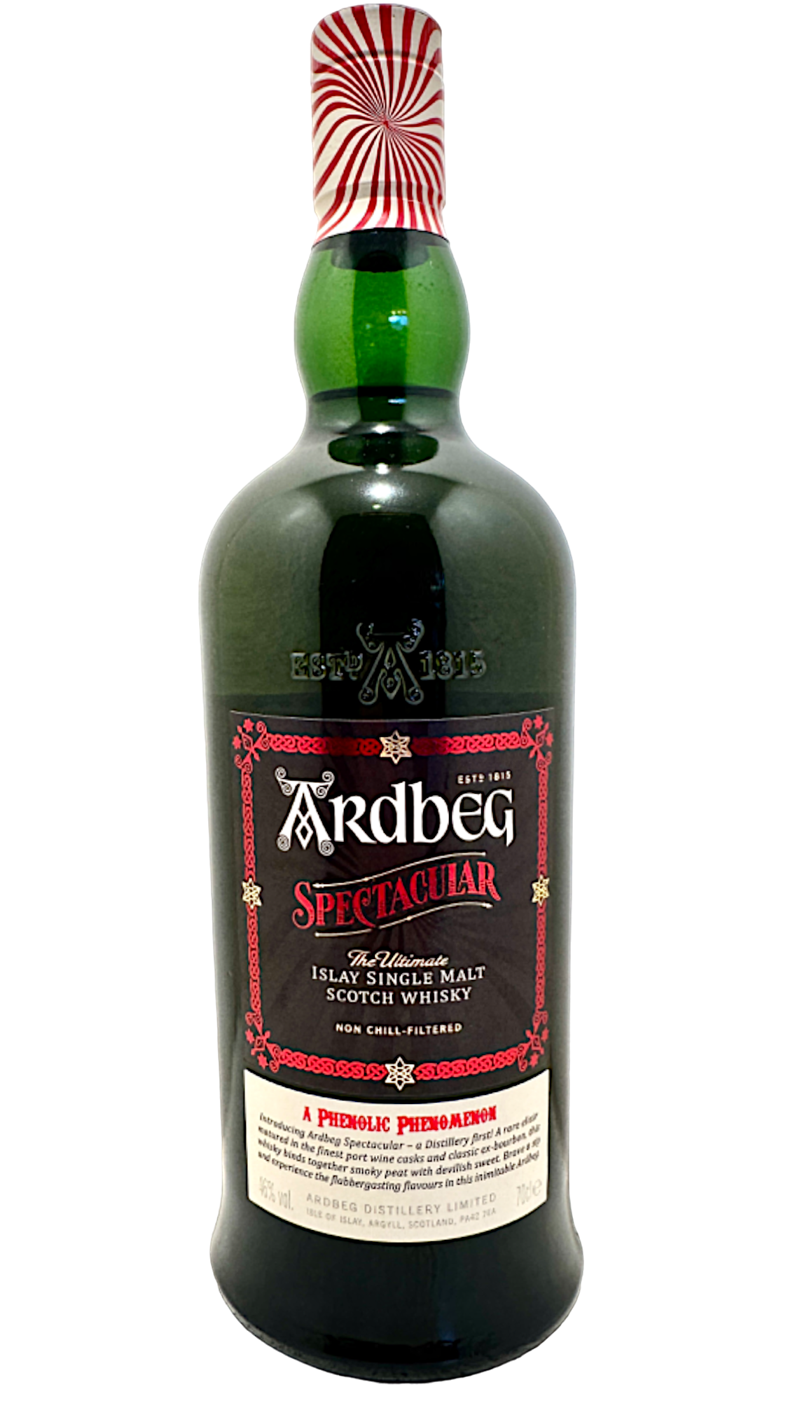 spirit spiritueux single malt scotch whisky smoked port cask islay scotland Ardbeg Spectacular tourbé