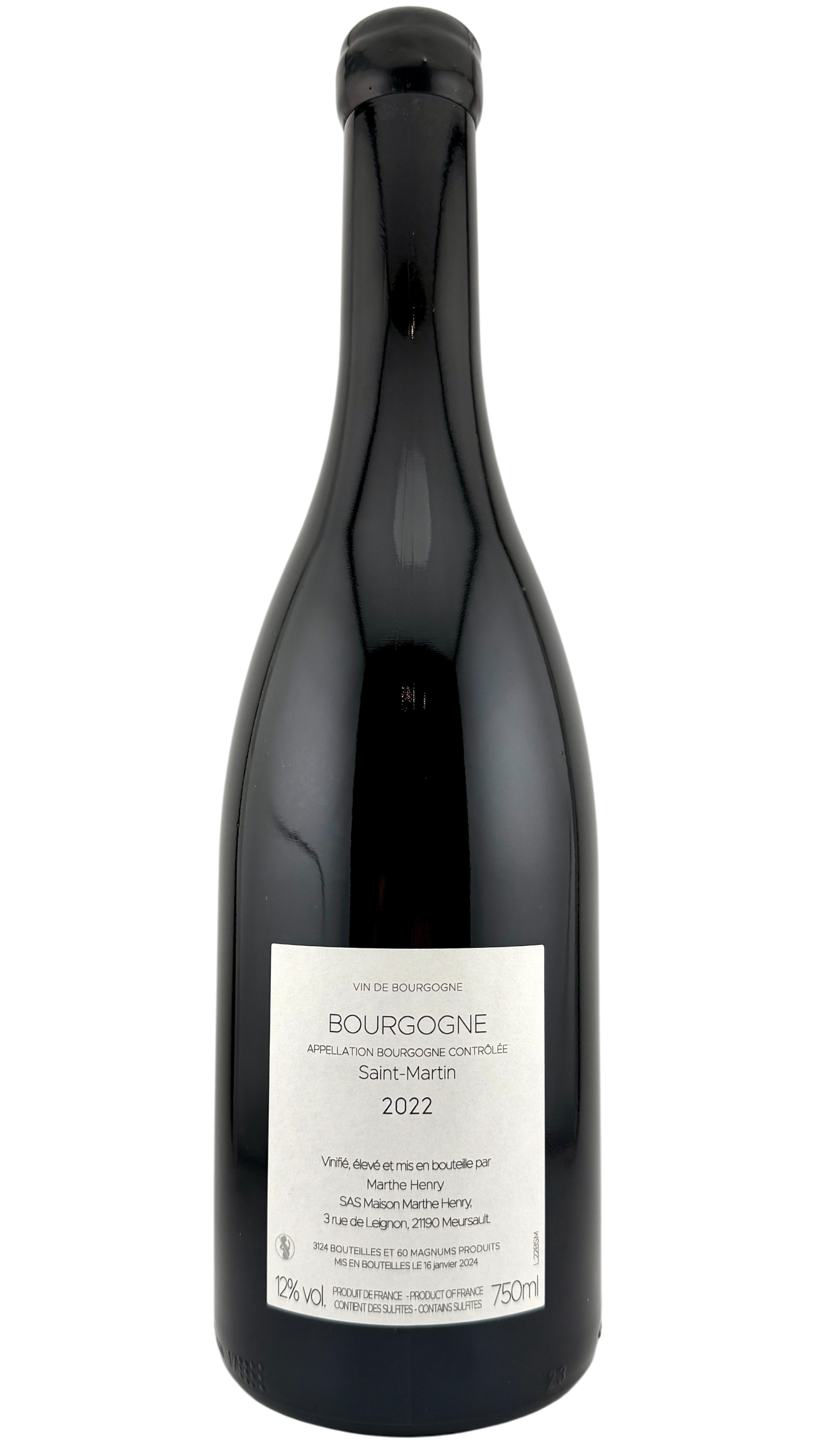 Bourgogne Saint-Martin 2022 Marthe Henry