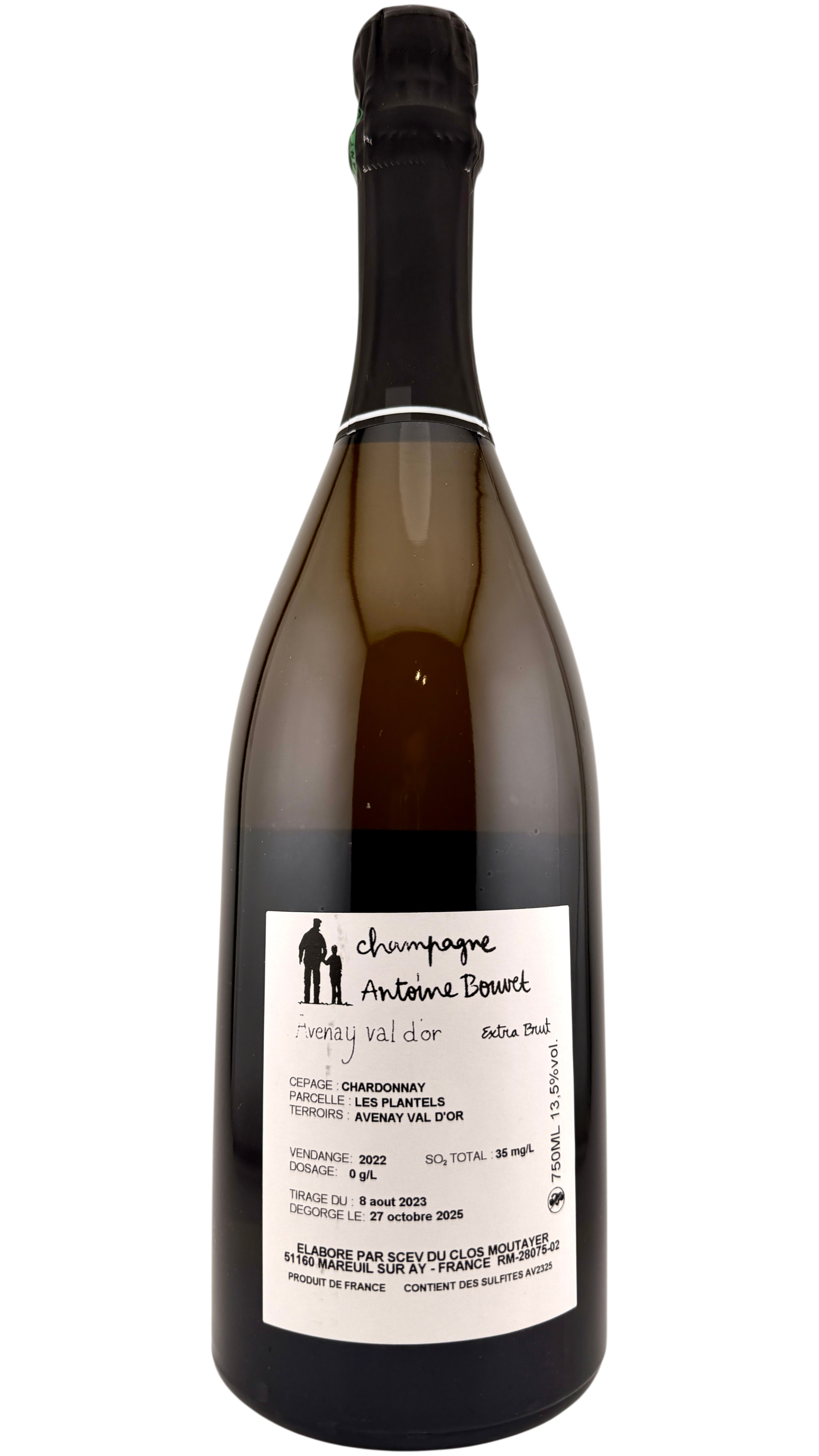 Champagne Avenay Val d'or Antoine Bouvet