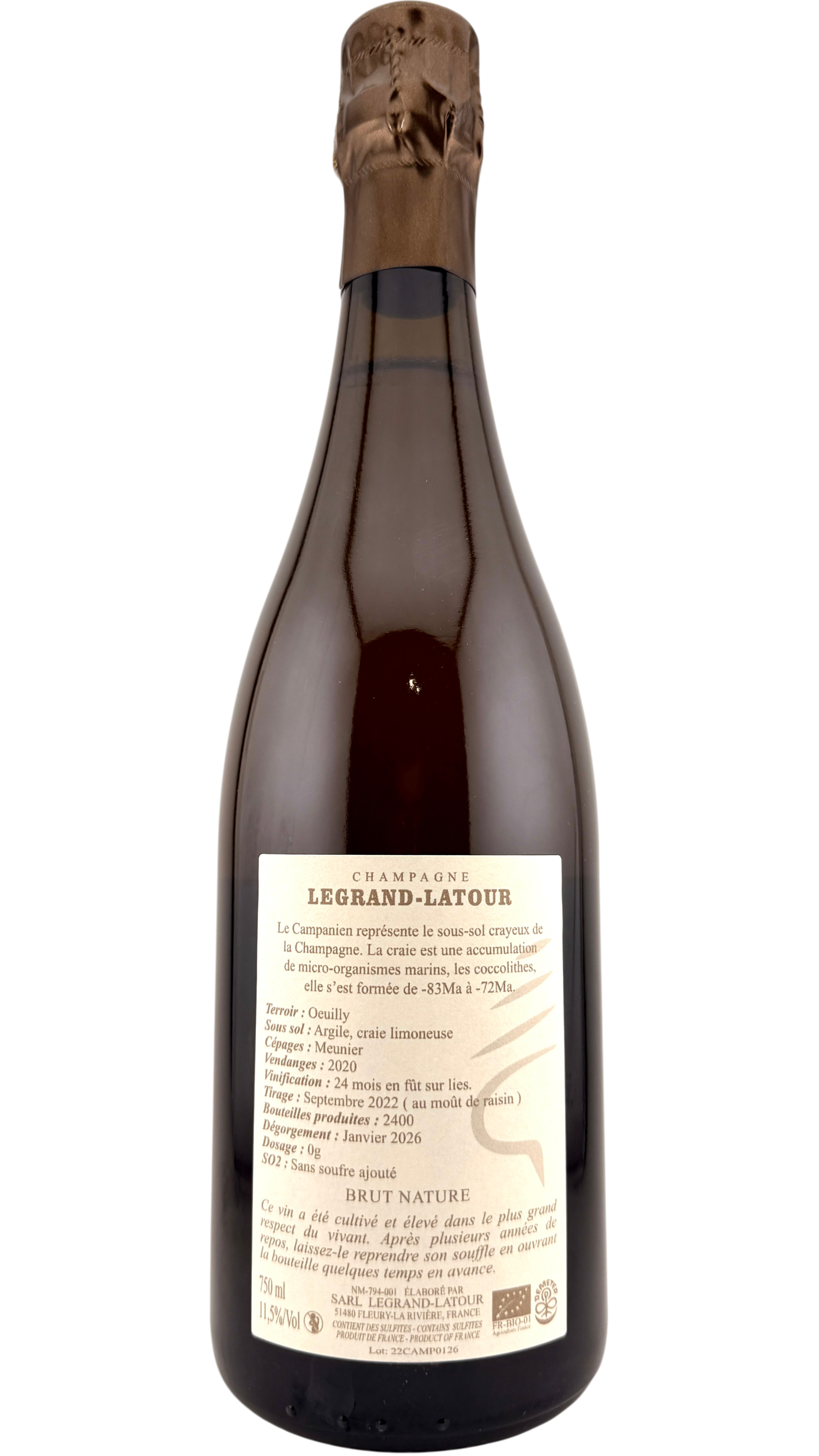 Champagne Campanien Thibault Legrand-Latour