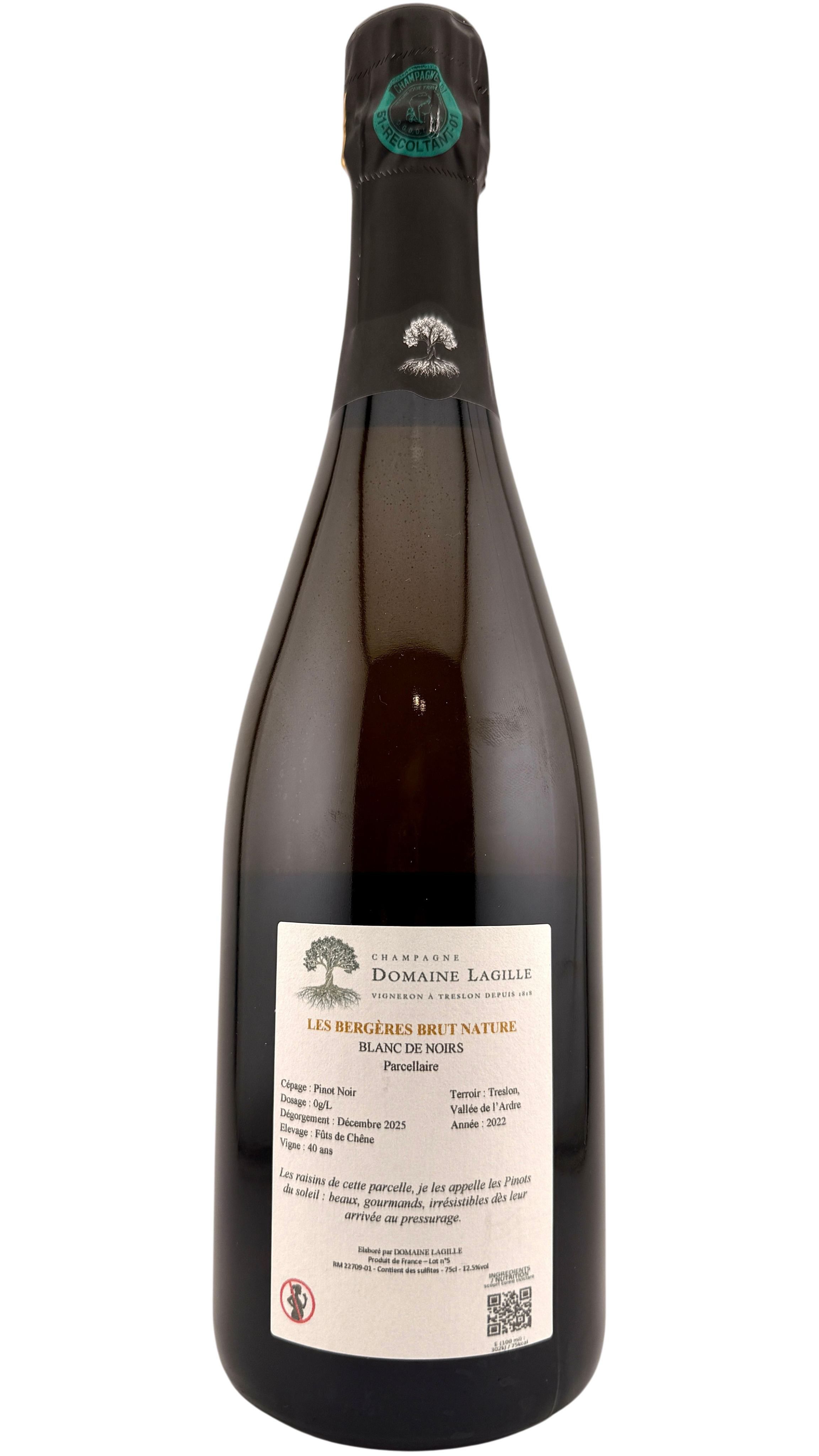 Champagne Les Bergères Domaine Lagille