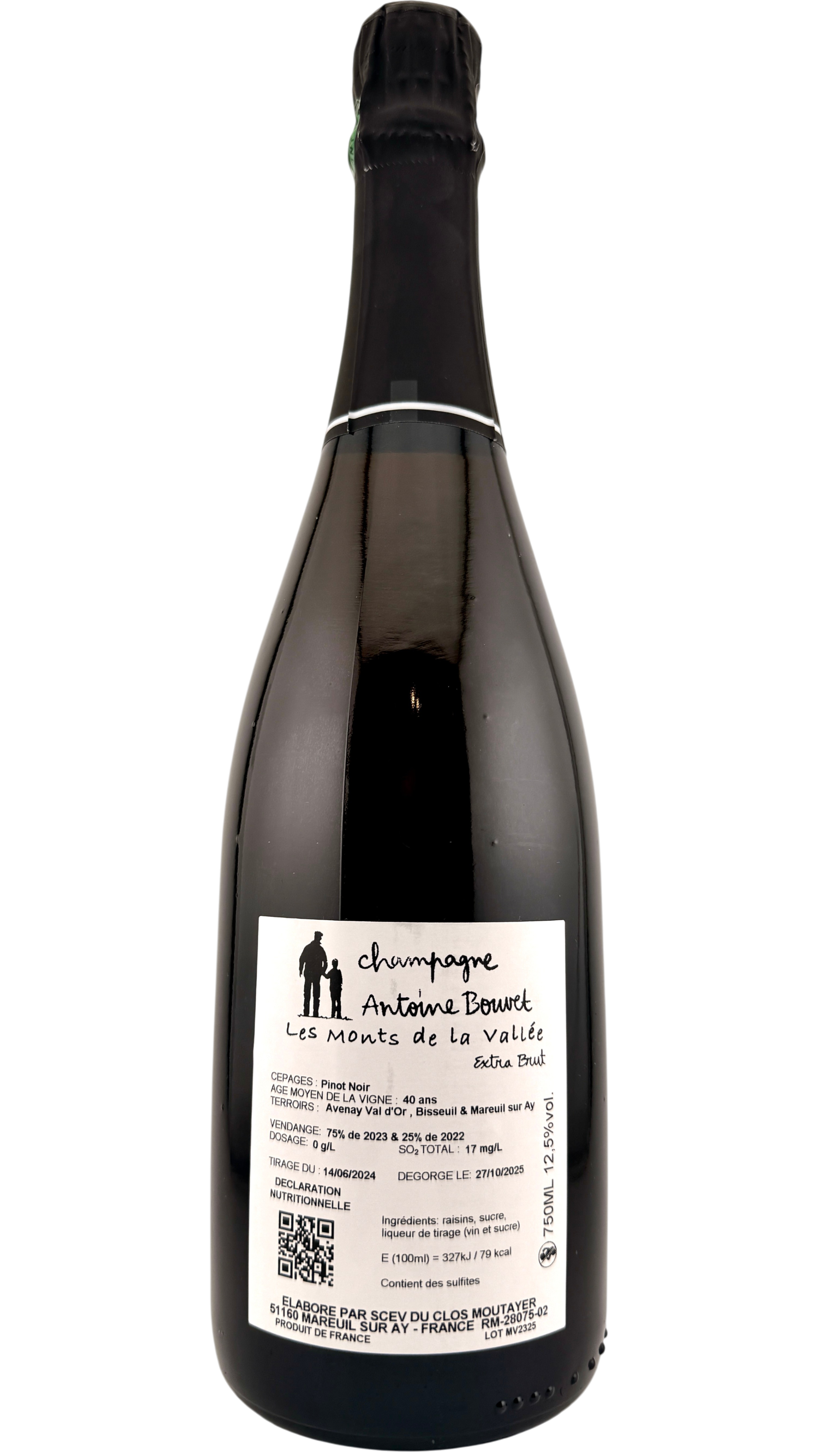 Champagne Les monts de la vallée Antoine Bouvet