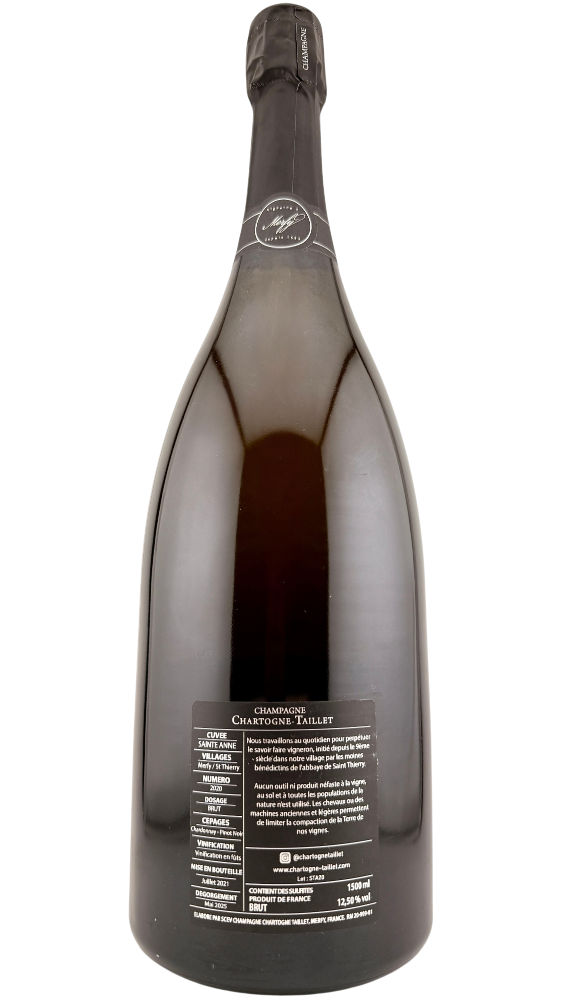 Champagne brut "Sainte Anne" MAGNUM