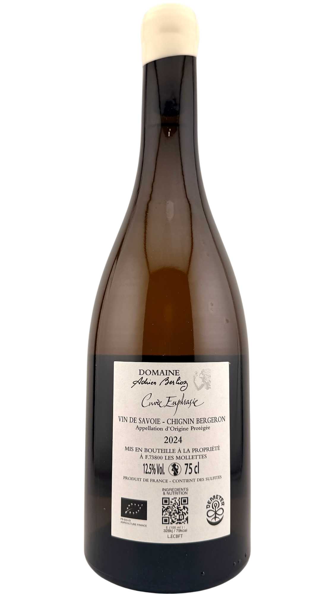 Chignin-Bergeron "Cuvée Euphrasie"