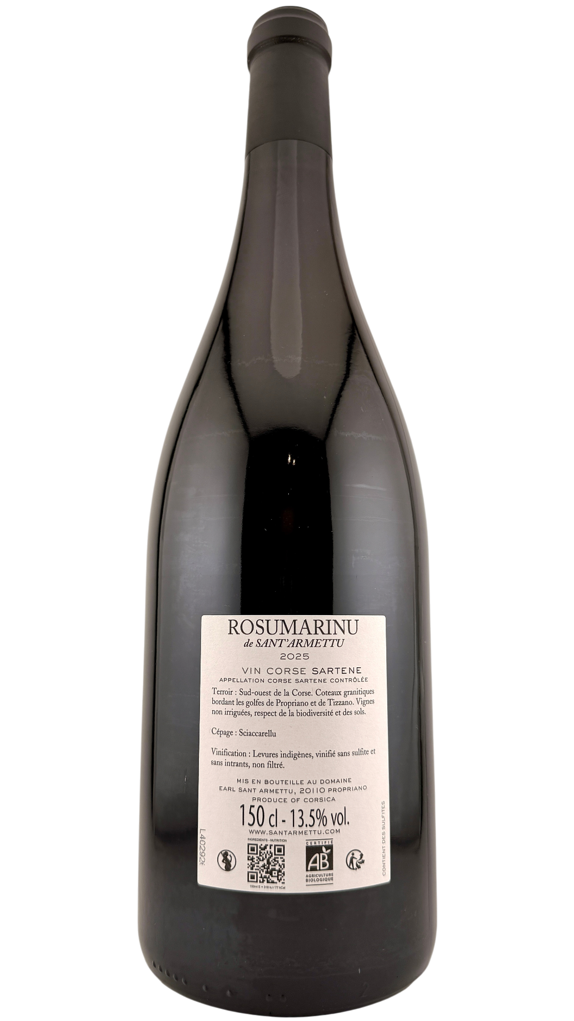 Corse Sartène rouge _ Rosumarinu _ Sant Armettu MAGNUM