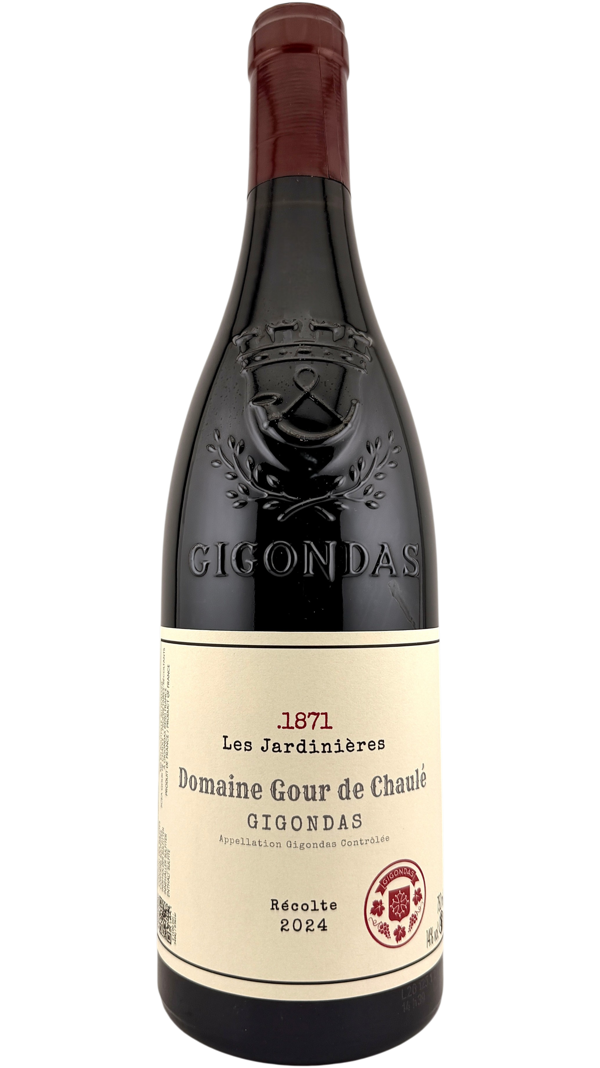 Gigondas Les Jardinières Domaine Gour de chaulé