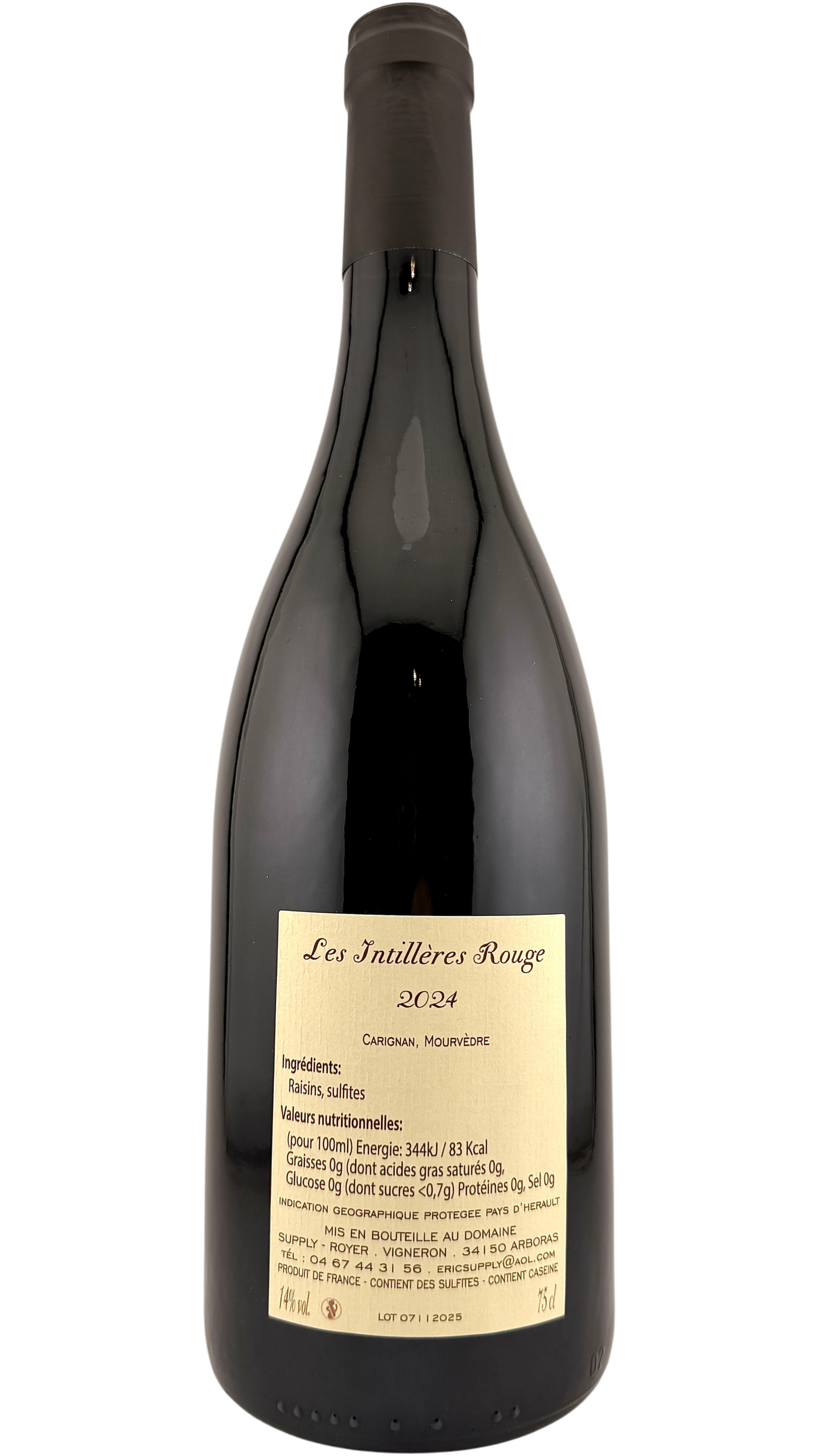 IGP Mont Baudile Les Intillères Domaine Supply Royer