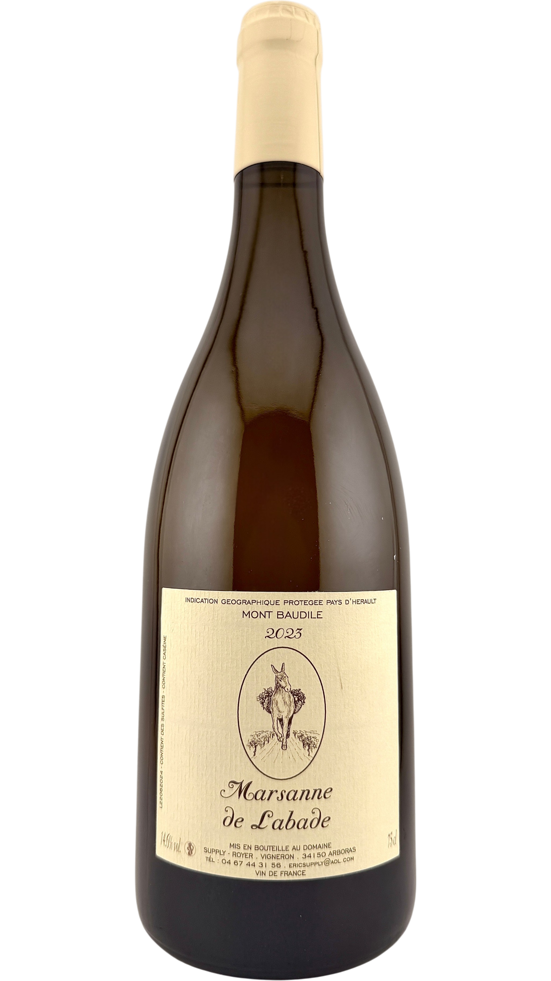 IGP Mont Baudile Marsanne de Labade Domaine Supply Royer
