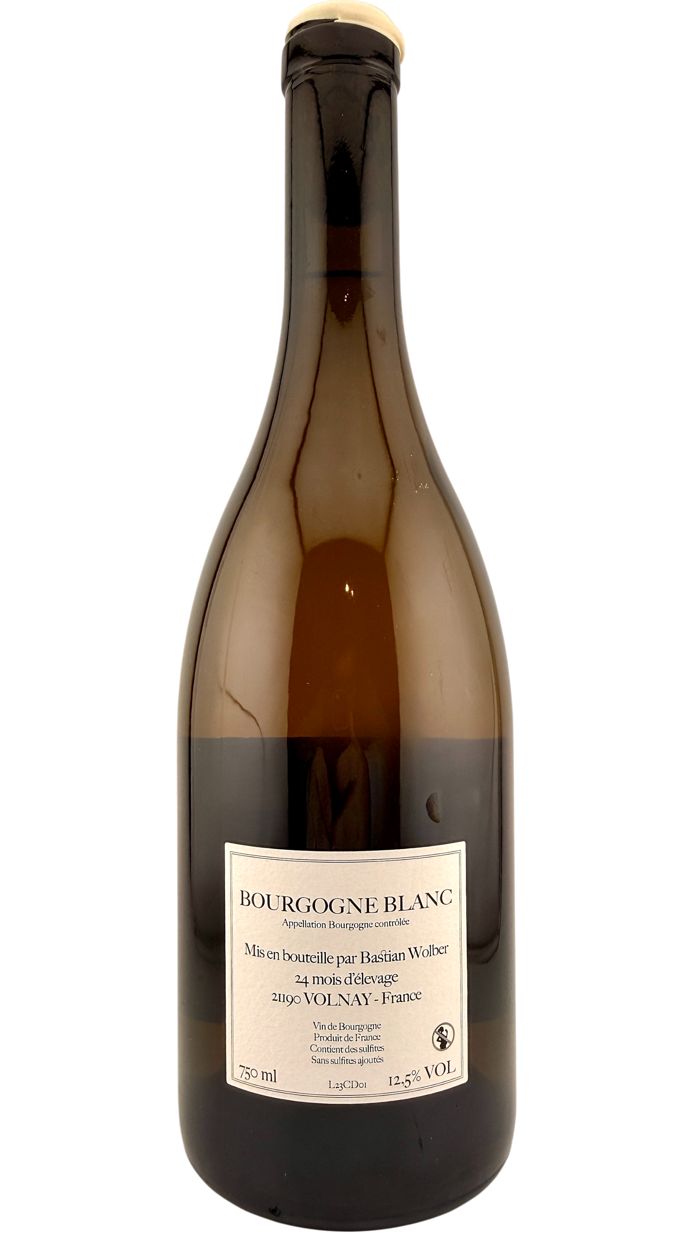 Laisse tomber Bourgogne blanc Bastian Wolber