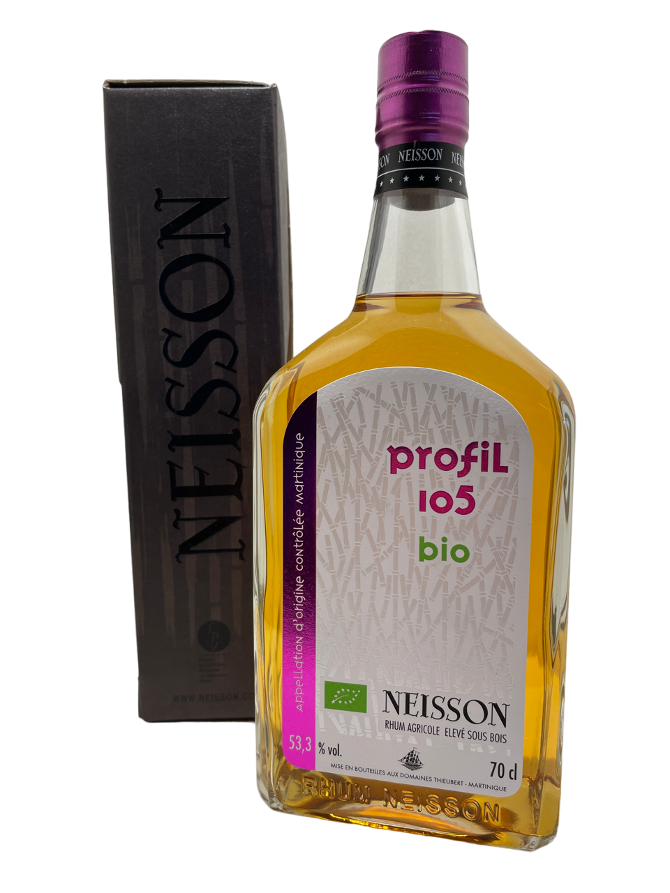 Rum Agricole Rum martinique Spirituosen Spirituose neisson Rum Agricole ambré profil 105 Bio