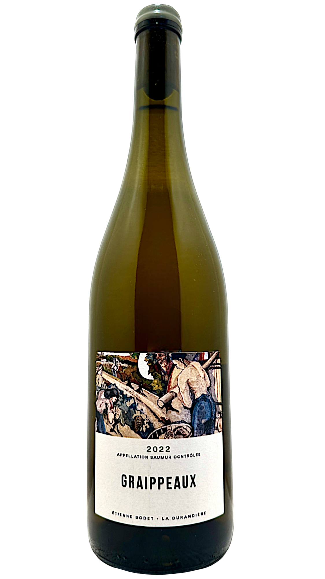 Saumur Graippeaux Etienne Bodet La Durandière vin de loire valley wine chenin grappes dry white wine bio biodynamic biodynamie clos rougeard