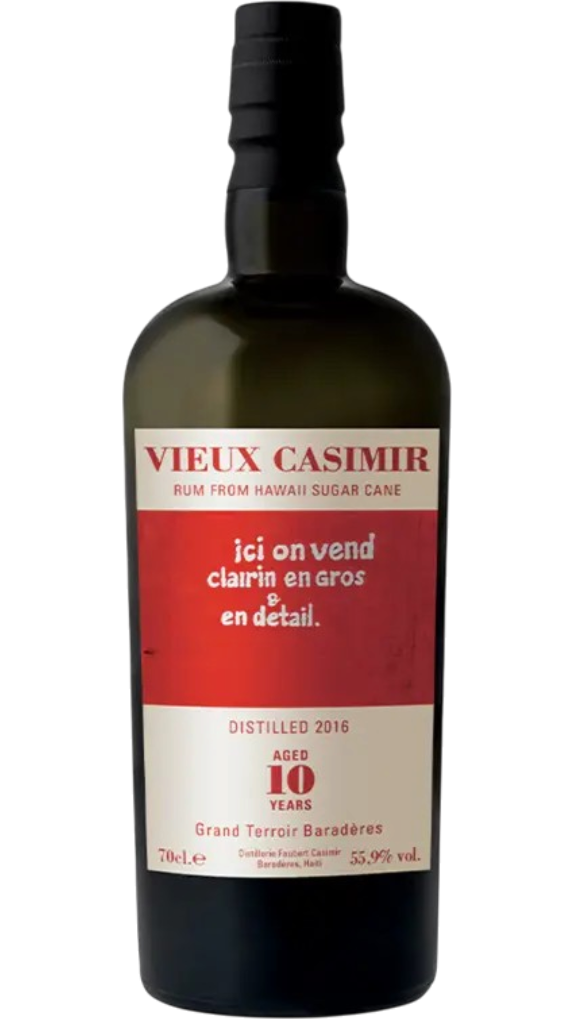 _VIEUX CASIMIR 10 ans 2016 Small batch ex-Caroni cask