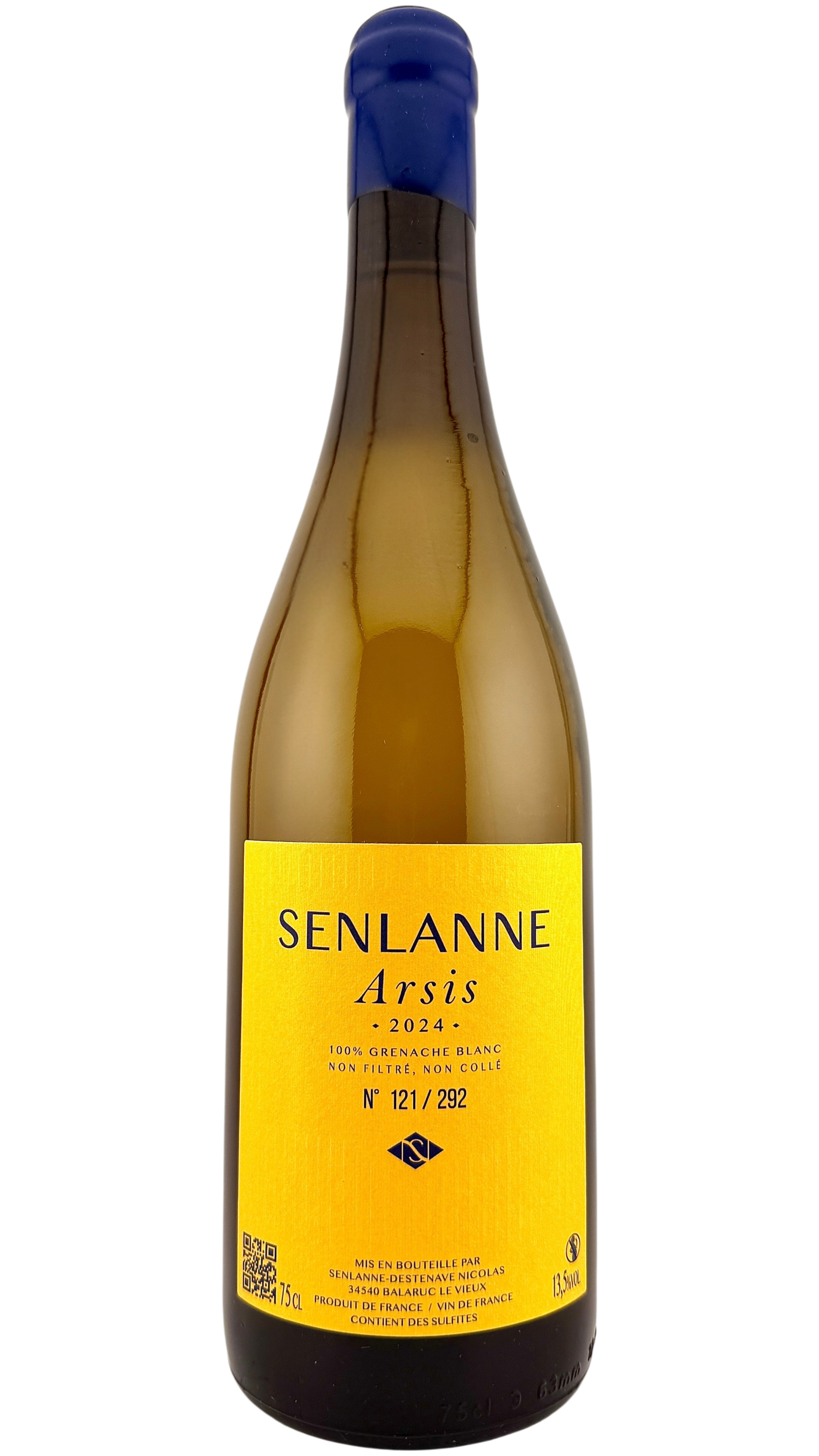 vin fra Frankrig Arsis Blanc Domaine Senlanne