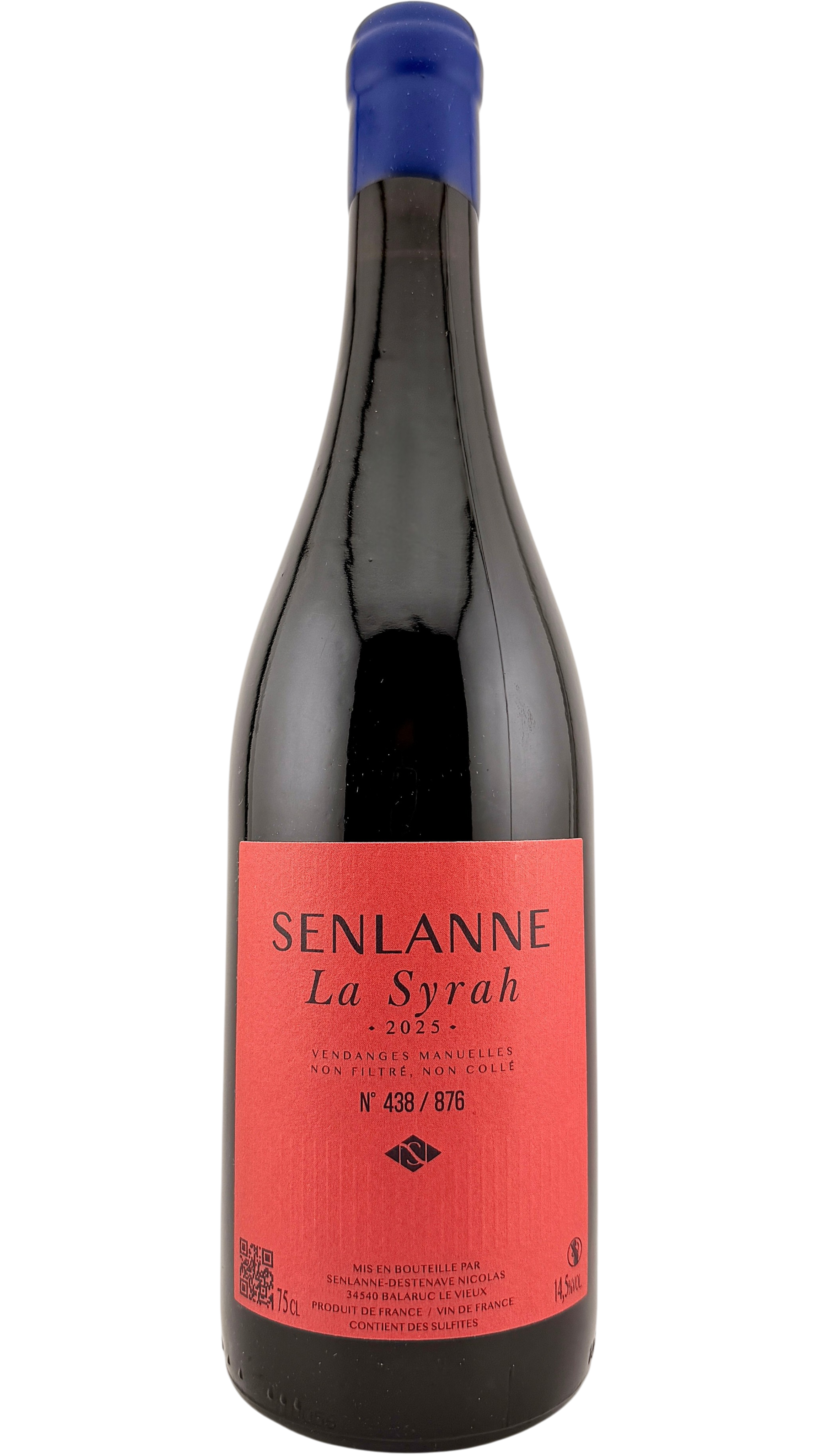 Wein aus Frankreich La Syrah Domaine Senlanne