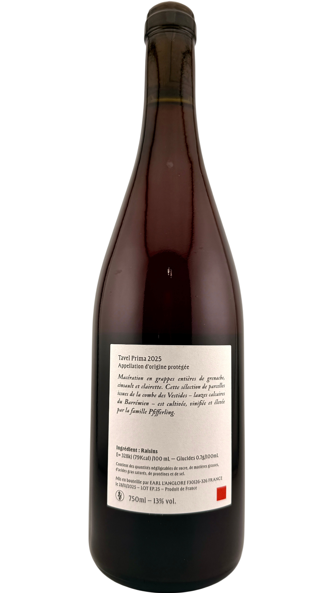 Vin de France Prima Domaine l'anglore
