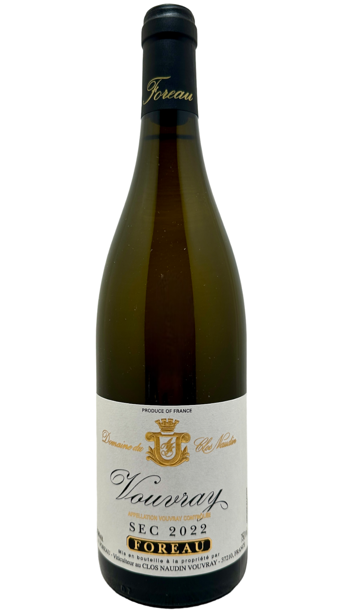 Vouvray sec 2022 Clos Naudin Domaine Foreau