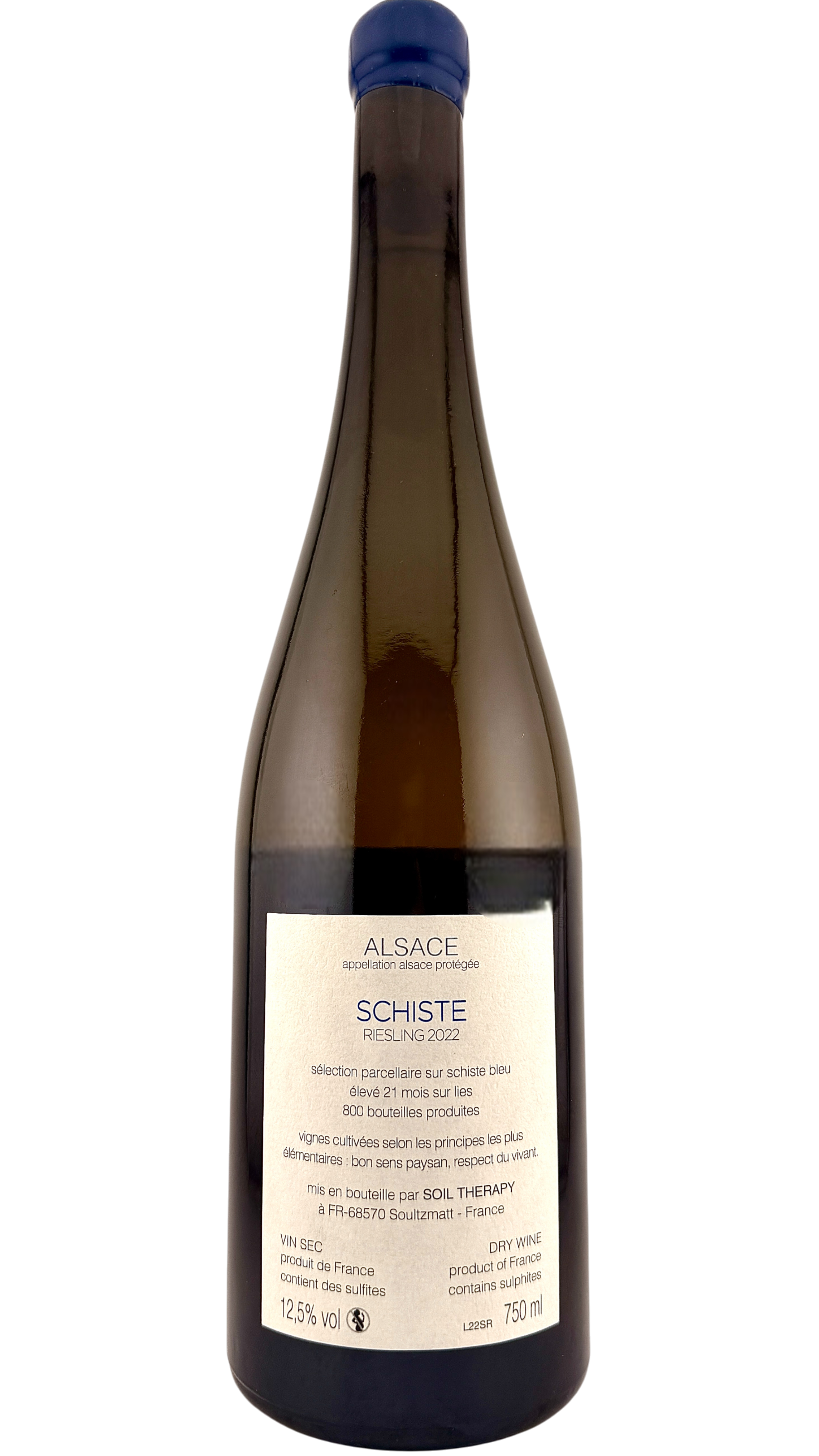 Alsace Riesling Schiste, Soil therapy, thomas larmoyer
