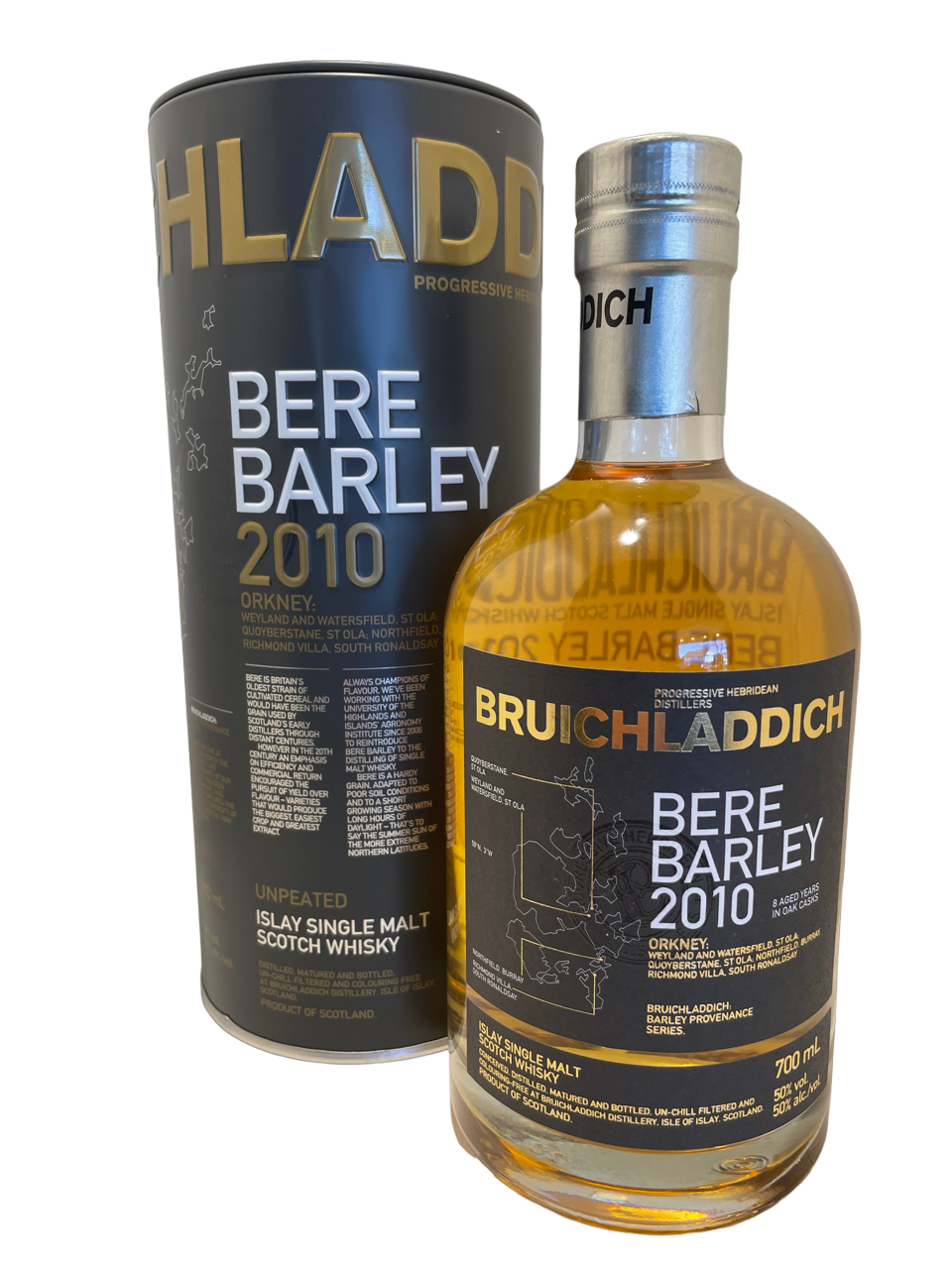scotch whisky ecosse scottisch islay single malt spirit spiritueux bruichladdich bere barley 2010