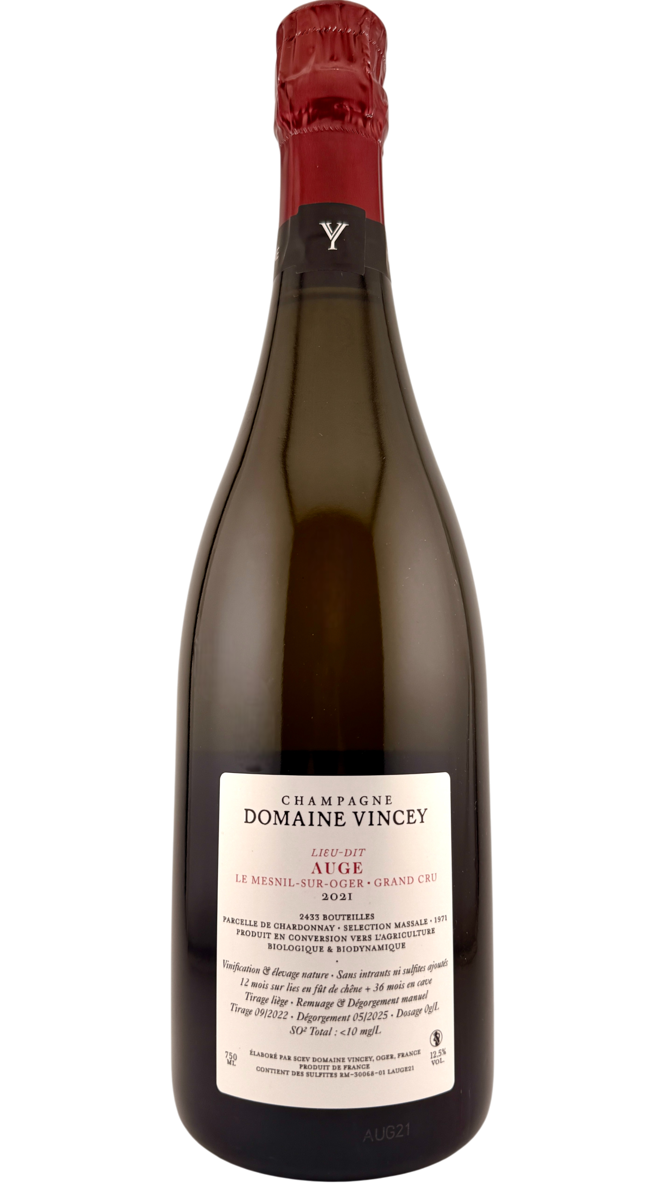 Champagne Auge Domaine Vincey