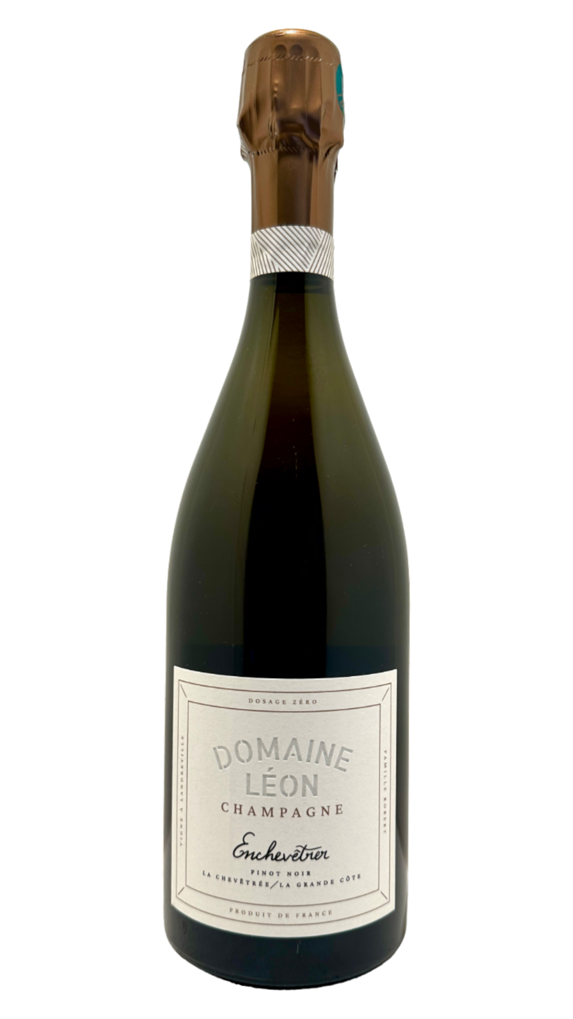Champagne Léon L'enchevêter.