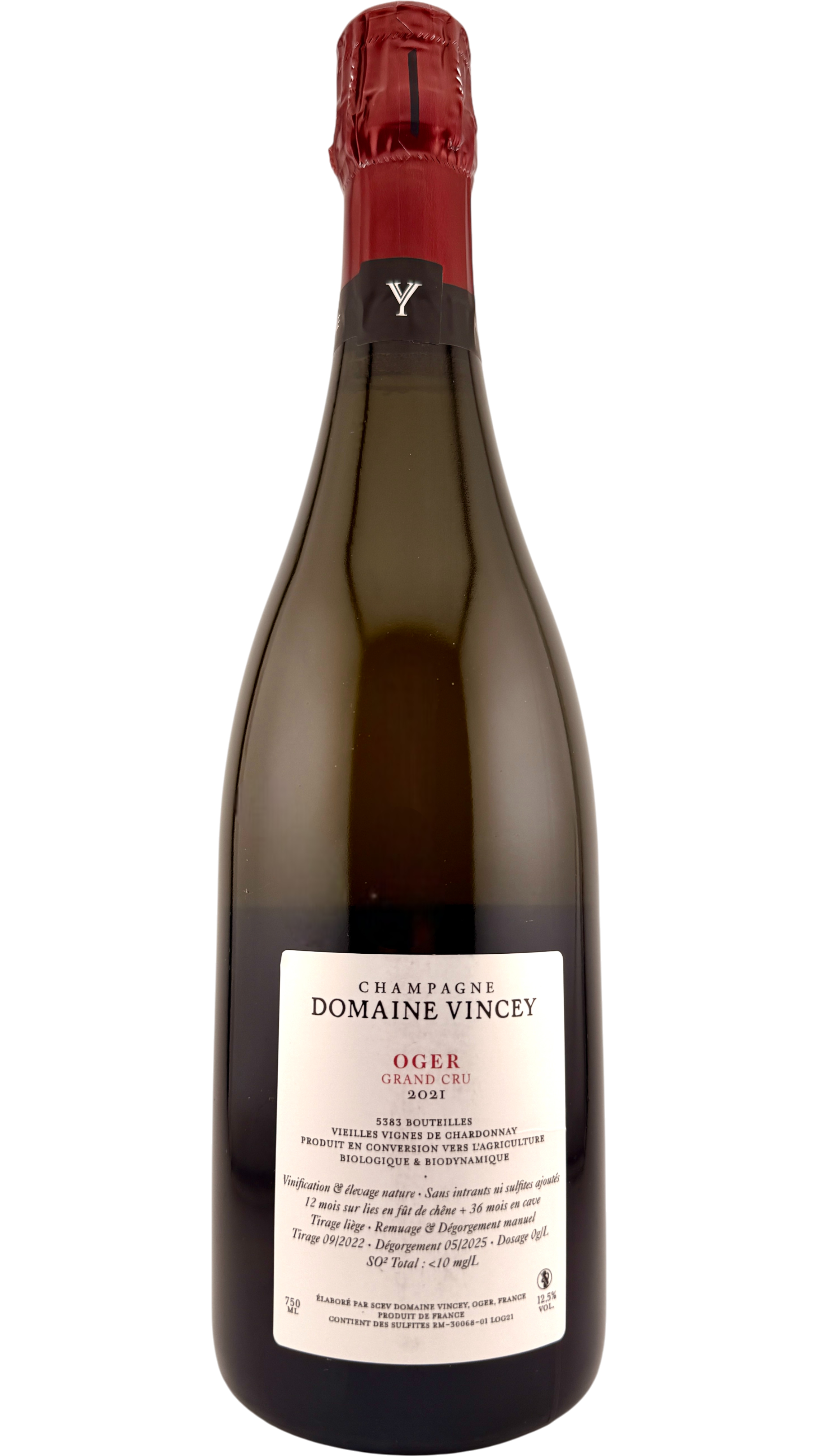Champagne Oger Domaine Vincey