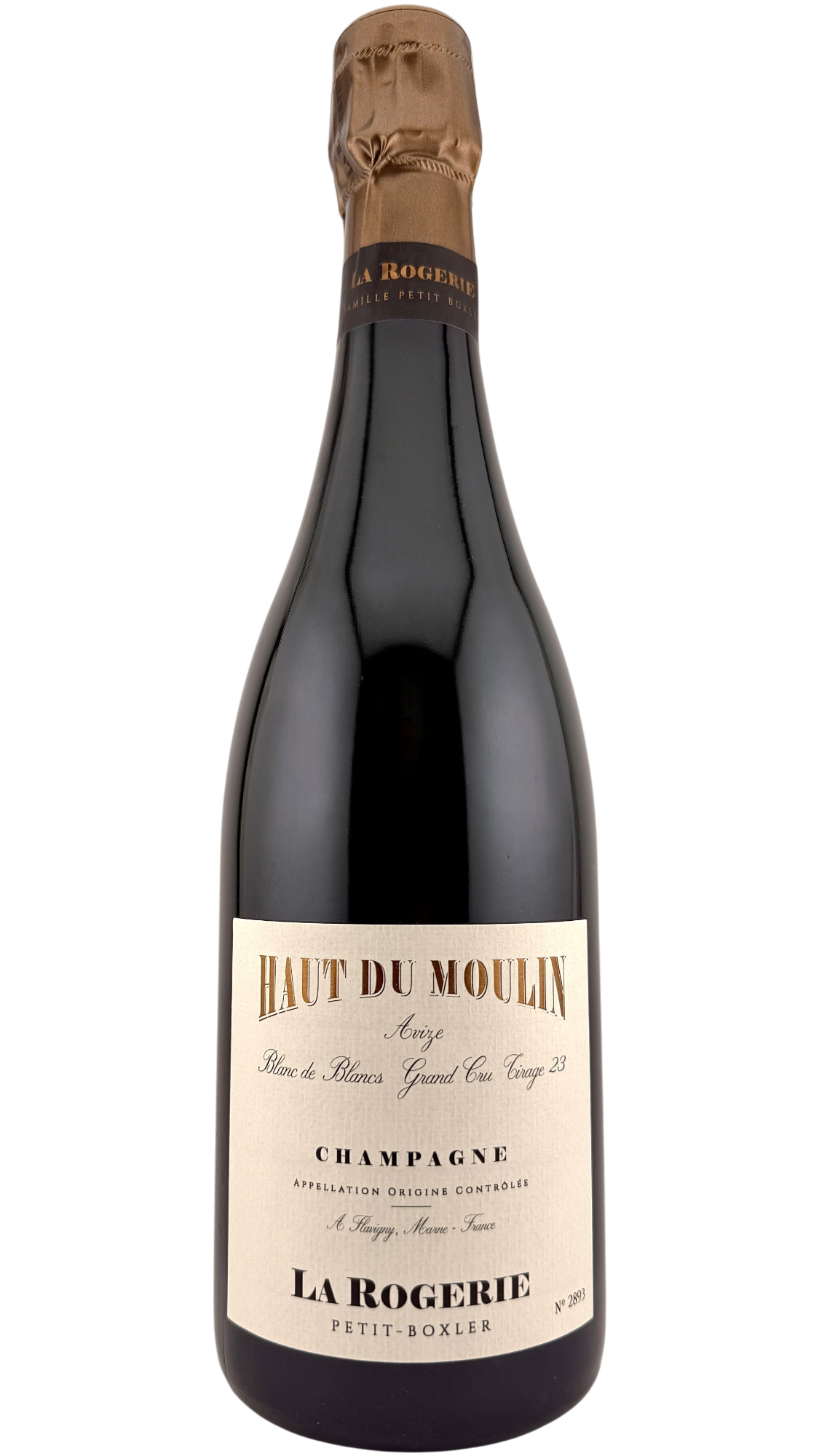 Champagne grand cru Avize "Haut du moulin"