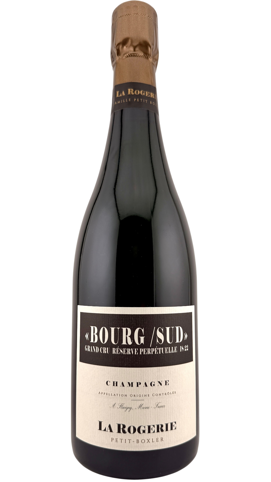 Champagne grand cru Avize réserve perpétuelle "Bourg/sud"