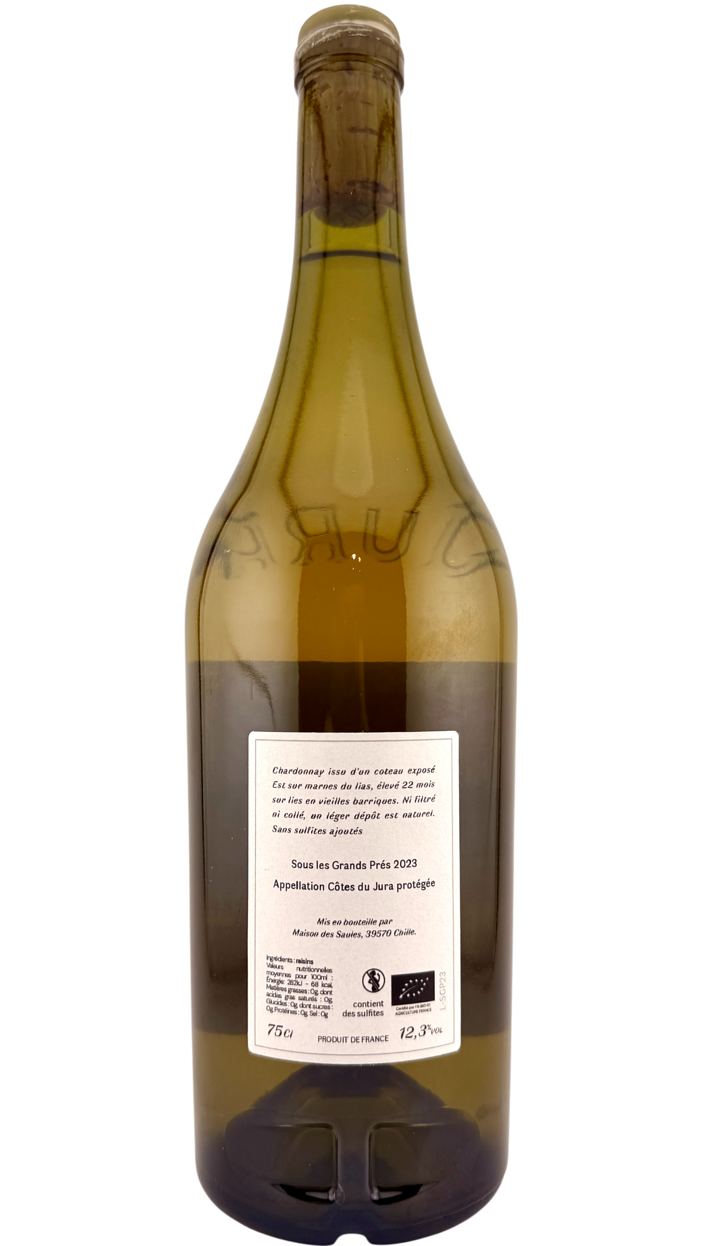 Côtes du Jura Sous les grands prés Maison des saules