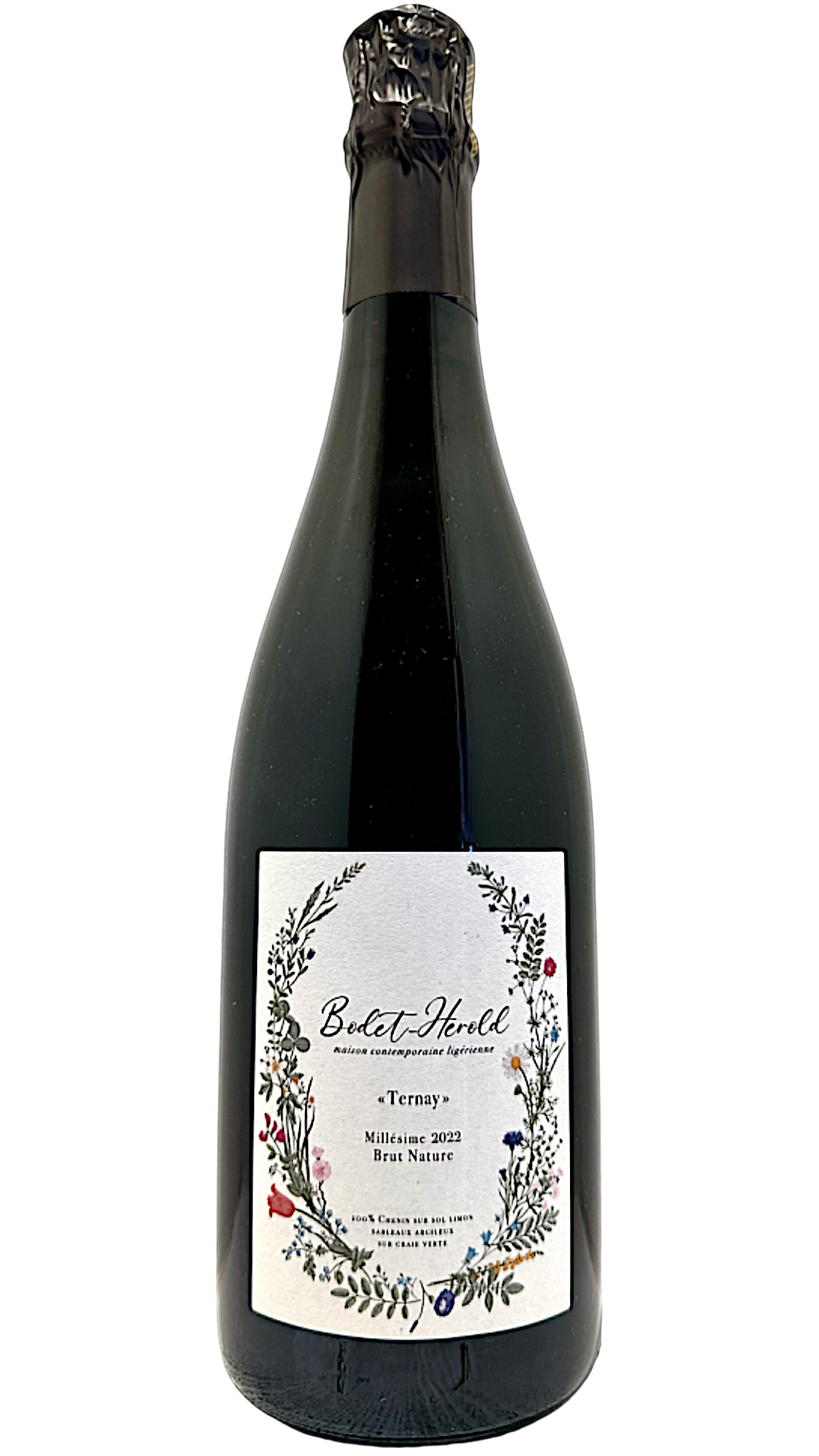 Crémant de loire Ternay 2022 Maison Bodet-Herold Wein de la Loiretal Wein sparkling Weißwein Weißwein effervescent chenin grappes Bio biodynamisch biodynamic clos rougeard