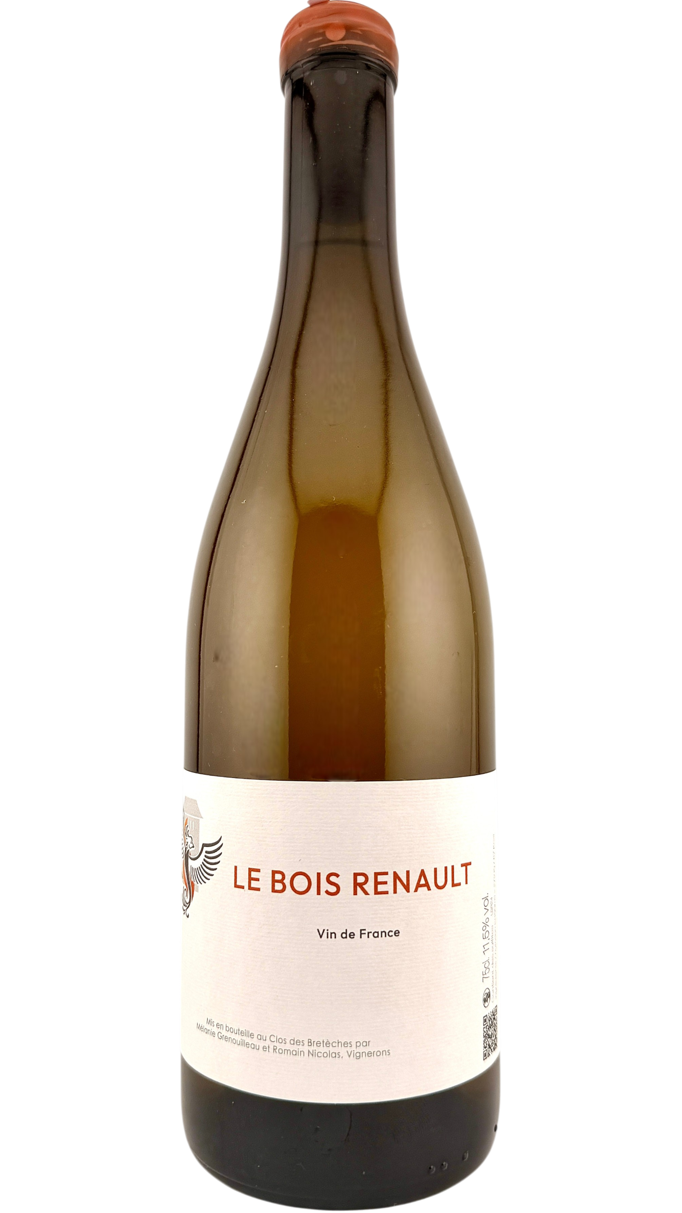 Le Bois Renault Vin de france Clos des bretèches