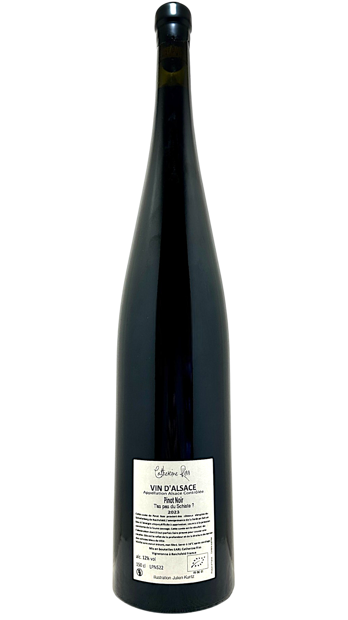 Alsace pinot noir "T'as pas du schiste ?" MAGNUM