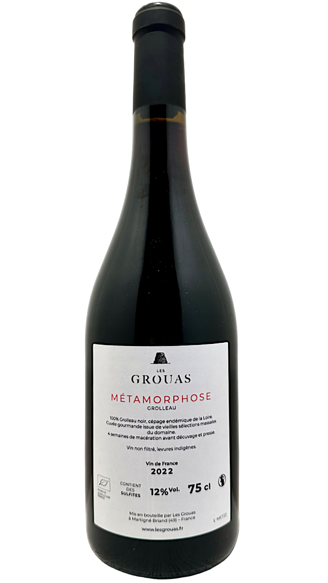 Métamorphose Anjou domaine des grouas