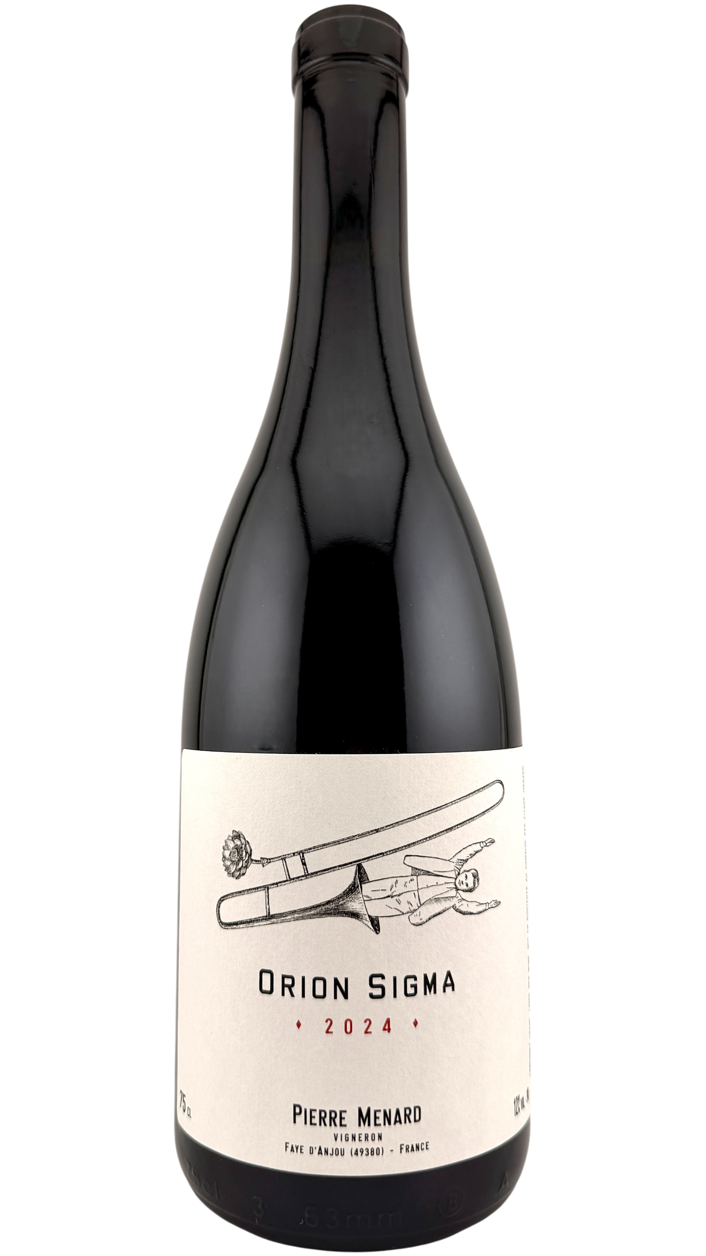 Orion sigma Domaine Pierre Ménard cabernet franc rødvin de loire Loiredalen valley naturvin økologisk økologisk biodynamisk rødvin