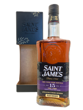 Carica l'immagine nel visualizzatore di Gallery, rhum ambré agricole amber rum spirit spiritueux martinique saint james 15 ans
