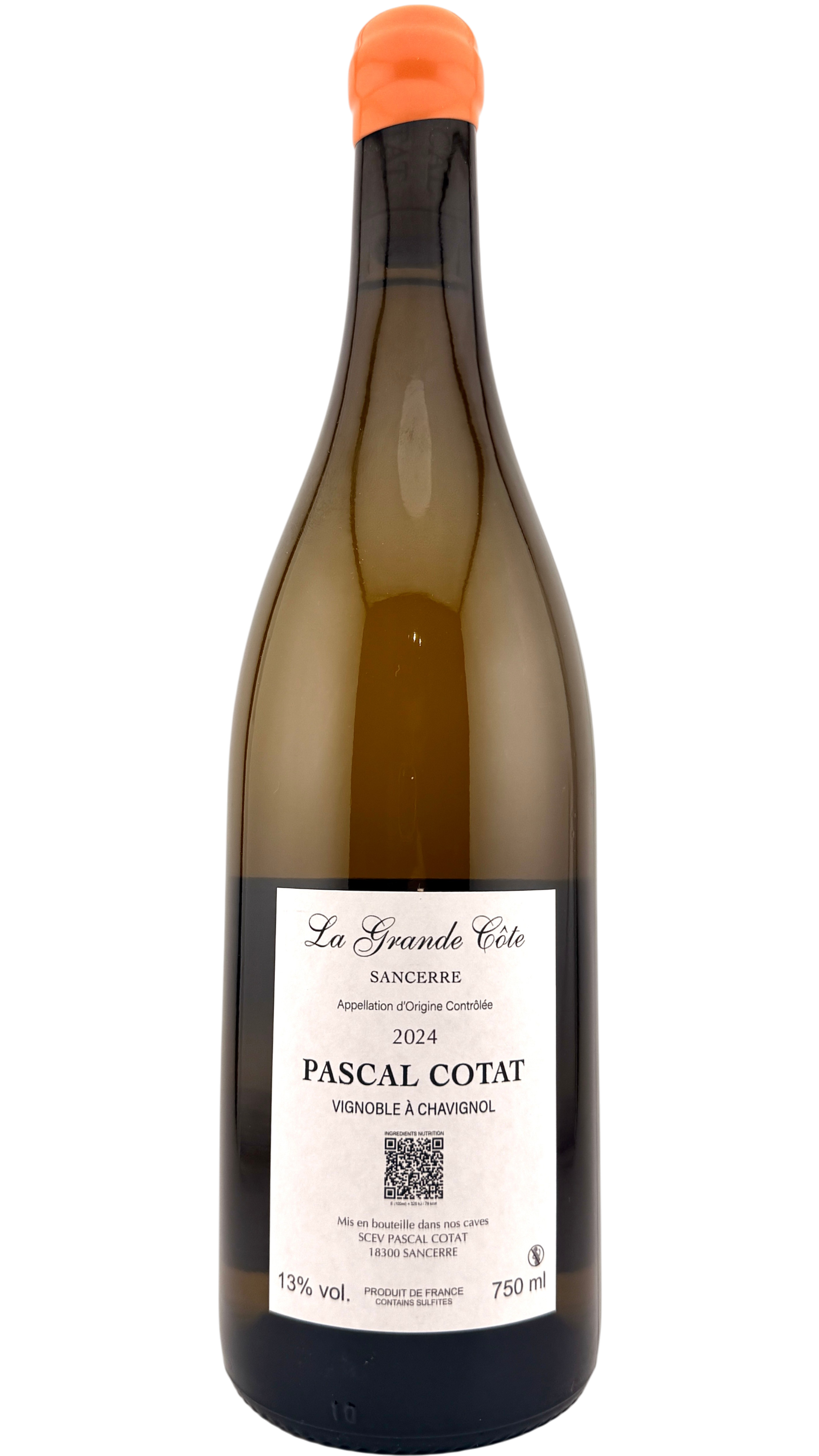 Sancerre La grande côte Pascal Cotat