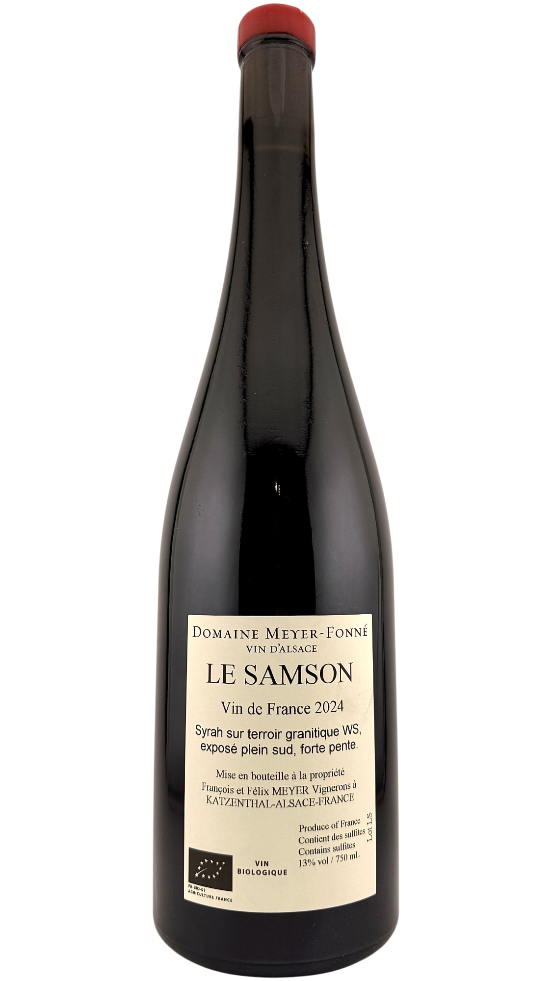 Vin de France _ Le Samson Syrah _ Domaine Meyer-Fonné