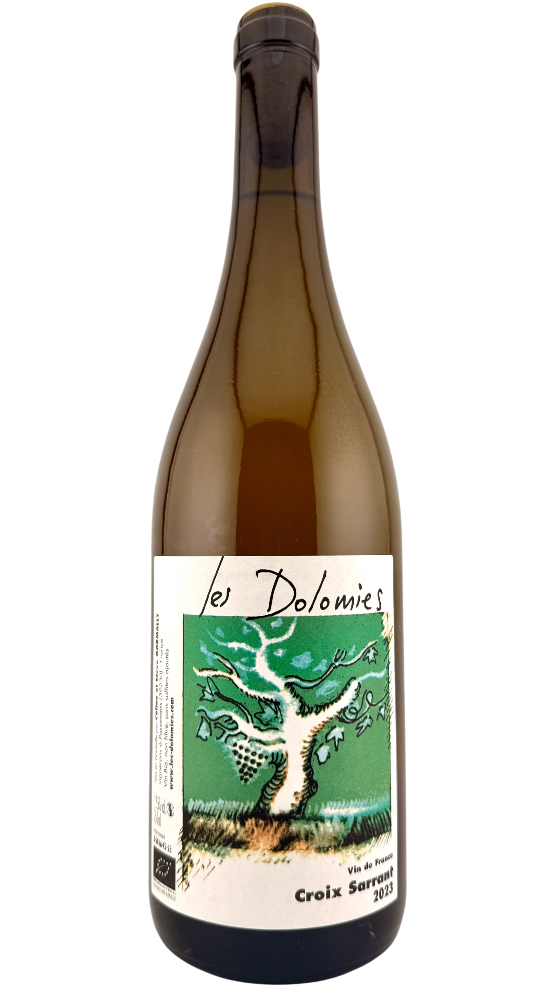 Vin de france savagnin Croix Sarrant Les dolomies