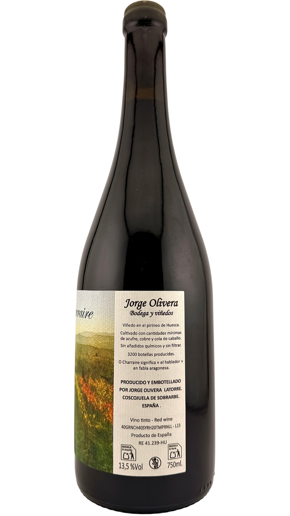 Vino de España "O charraire"