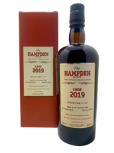 Load image into Gallery viewer, jamaïque spiritueux rhum ambré luca gargano jamaican rum spirit ester hampden single cask n°100 "ex-lustau" LROK 2019
