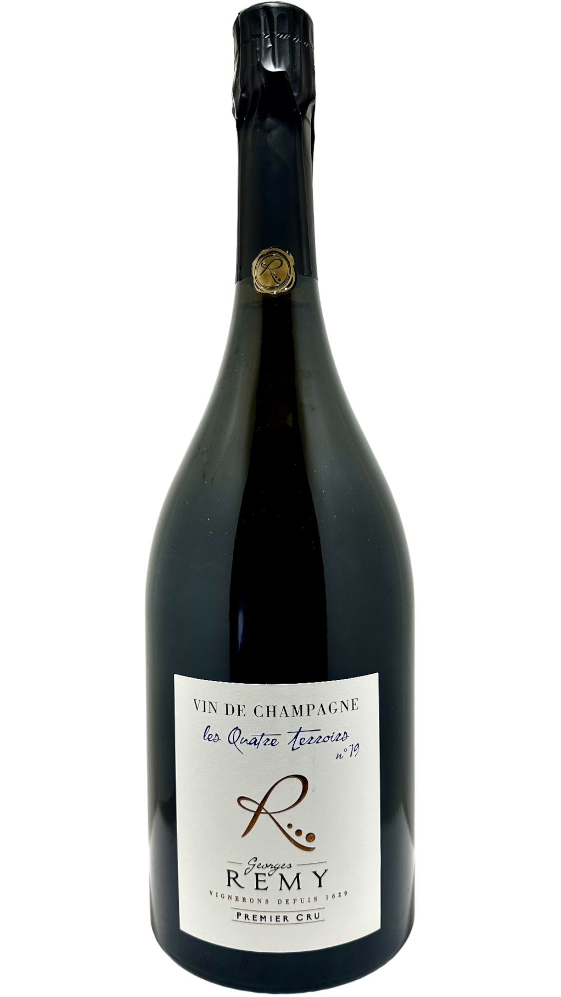 mousserende vin champagne mousserende vin økologisk biodynamisk nature naturvin økologisk artisan vigneron champagne chardonnay pinot noir pinot meunier georges remy champagne extra-brut premier cru les quatre terroirs n°19 magnum
